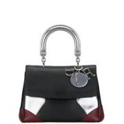 Pre-owned Leather dior-bags Dior Vintage , Black , Dames