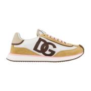 Lage Sneakers Dolce & Gabbana , Beige , Dames