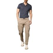 Heren Cargo Broek Bahamas Buckle Mason's , Beige , Heren