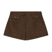 Wollen shorts The Mannei , Brown , Dames