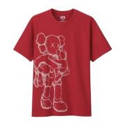 Clean Slate Logo Tee Red Kaws , Red , Heren