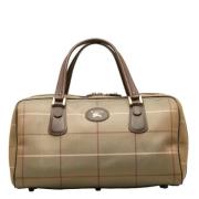 Pre-owned Fabric handbags Burberry Vintage , Brown , Dames