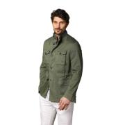 City Field Herenjas in Katoen en Tencel Mason's , Green , Heren