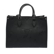 Pre-owned Leather louis-vuitton-bags Louis Vuitton Vintage , Black , D...