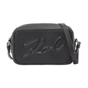 Stijlvolle Crossbody Handtas Karl Lagerfeld , Black , Dames