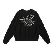 Zwarte Sweatshirt Beperkte Oplage Human Made Kaws , Black , Heren