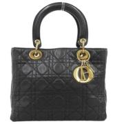 Pre-owned Fabric dior-bags Dior Vintage , Black , Dames