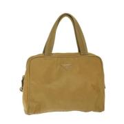 Pre-owned Nylon prada-bags Prada Vintage , Beige , Dames