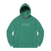 Beperkte oplage Box Logo Hoodie Light Pine Kaws , Green , Heren