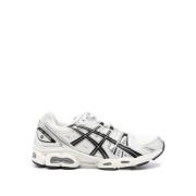 Witte Sneakers Gel-Nimbus 9 Cream/Black Asics , White , Heren