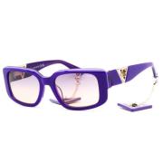 Violet Plastic Zonnebril voor Vrouwen Guess , Purple , Dames