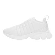 Klassieke witte sneakers Nieuw met doos Burberry , White , Dames