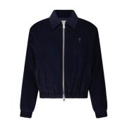 Corduroy Blouson Jas Ami Paris , Blue , Heren