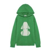 Wolkeneffect Hoodie Autry , Green , Heren