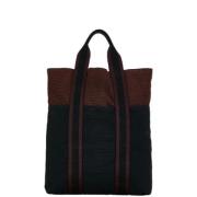 Pre-owned Cotton handbags Hermès Vintage , Black , Dames