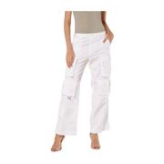 Witte Cargo Broek voor Vrouwen Mason's , White , Dames