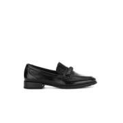 Zwarte Lakloafers Gabor , Black , Dames