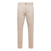 Suit Trousers Selected Homme , Beige , Heren