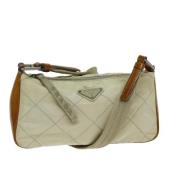 Pre-owned Nylon prada-bags Prada Vintage , Beige , Dames