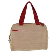 Pre-owned Canvas totes Prada Vintage , Red , Dames