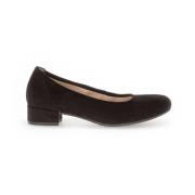 Klassieke Elegante Zwarte Textiel Pumps Gabor , Black , Dames