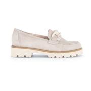 Beige Suède Mocassins Gabor , Beige , Dames