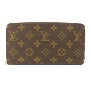 Pre-owned Canvas wallets Louis Vuitton Vintage , Brown , Dames