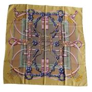 Pre-owned Silk scarves Hermès Vintage , Multicolor , Dames