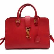 Pre-owned Fabric handbags Yves Saint Laurent Vintage , Red , Dames