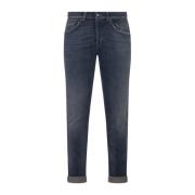 Blauwe Skinny Jeans Dondup , Blue , Heren