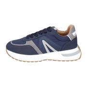 Heren Textiel Sneakers Alexander Smith , Blue , Heren