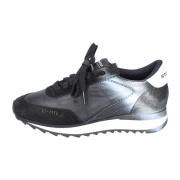 Leren Dames Sneakers Stokton , Black , Dames