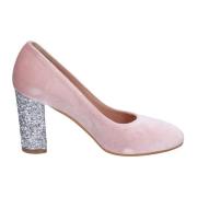 Velvet Court Schoenen voor Vrouwen Pollini , Pink , Dames