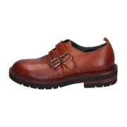 Elegante Leren Schoenen voor Vrouwen Moma , Brown , Dames