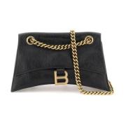 Kleine Crush Tas Balenciaga , Black , Dames