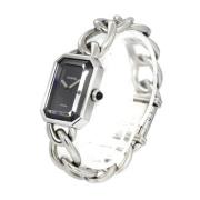 Pre-owned Stainless Steel watches Chanel Vintage , White , Dames