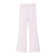 Roze Flare Broek Actitude Collectie Twinset , Pink , Dames