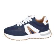 Heren Textiel Sneakers Alexander Smith , Blue , Heren