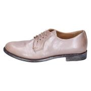 Elegante Leren Damesschoenen Moma , Beige , Dames