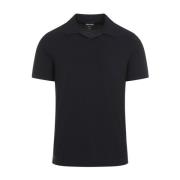 Blauwe Polo Shirt Giorgio Armani , Blue , Heren