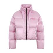 Lichtroze Korte Donsjas Aw23 Duvetica , Pink , Dames