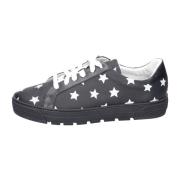 Leren Heren Sneakers Stokton , Black , Heren