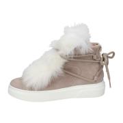 Suede Damessneakers Stokton , Beige , Dames