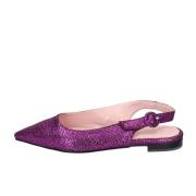 Textiel Dames Sandalen Stijlvol Comfort Anna F. , Purple , Dames