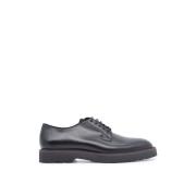 Zwarte Leren Schoenen Paul Smith , Black , Heren