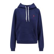 Geborduurd Logo Katoenen Sweatshirt Hoodie Polo Ralph Lauren , Blue , ...