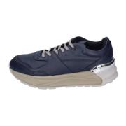 Leren Heren Sneakers Liu Jo , Blue , Heren