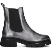 Metallic Leren Chelsea Boots Felvis Ctwlk. , Black , Dames