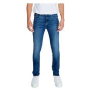 Heren Jeans Herfst/Winter Collectie Calvin Klein Jeans , Blue , Heren