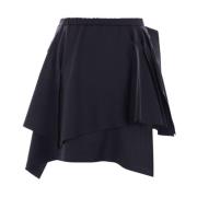 Blauwe Wol Kilt Rok Asymmetrisch Vivienne Westwood , Blue , Dames